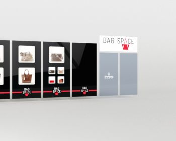 Taschenladen Schaufenster Design
