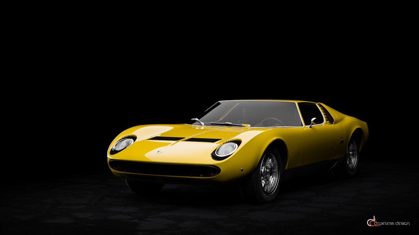 Lamborghini Miura 3D Model