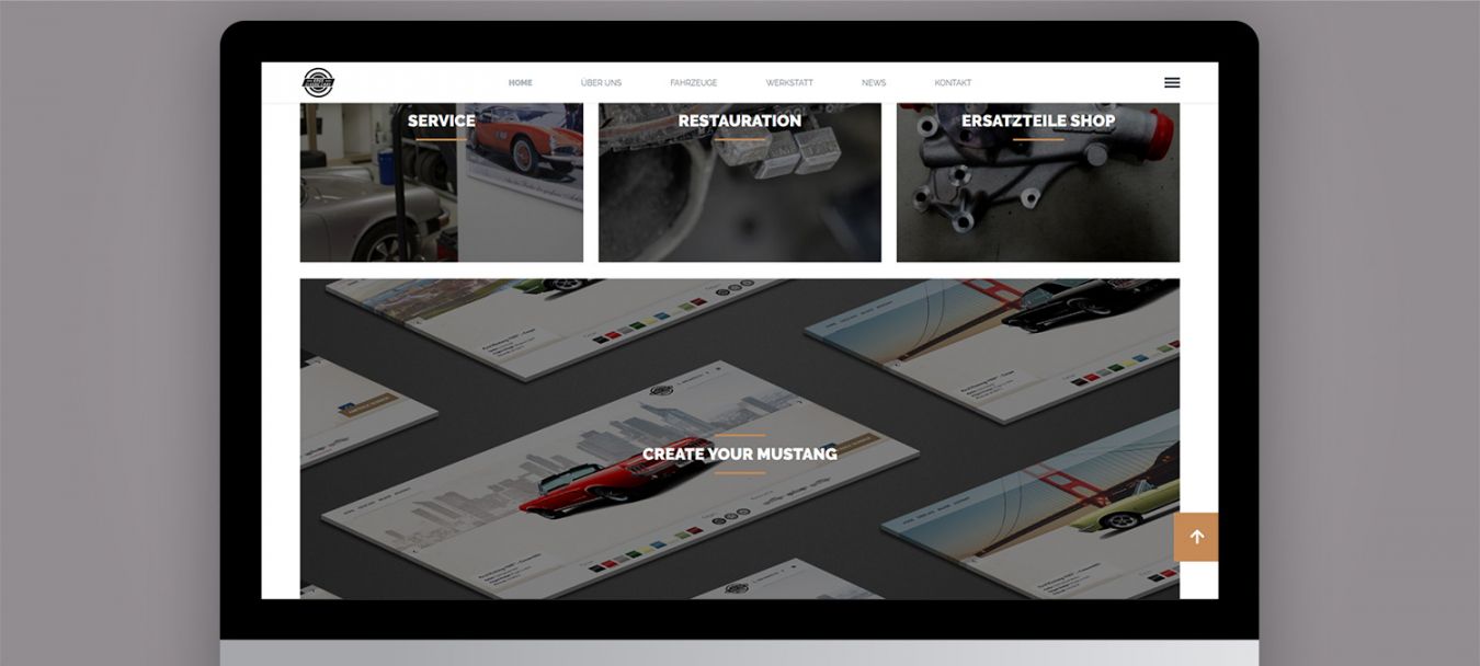 Project - Webseite Navigation Beispiel