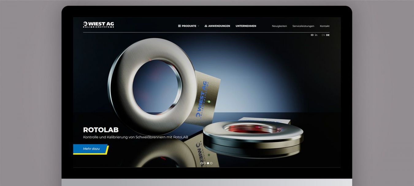 Project - Webseite Slider Beispiel