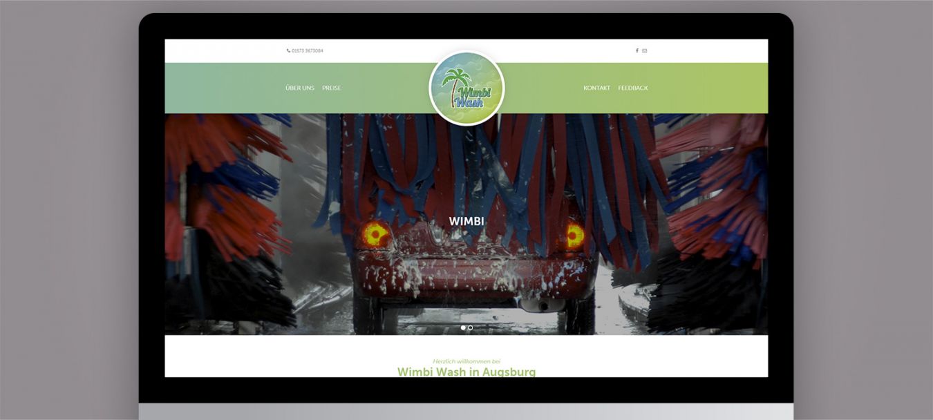 Project - Webdesign Landingpage Beispiel